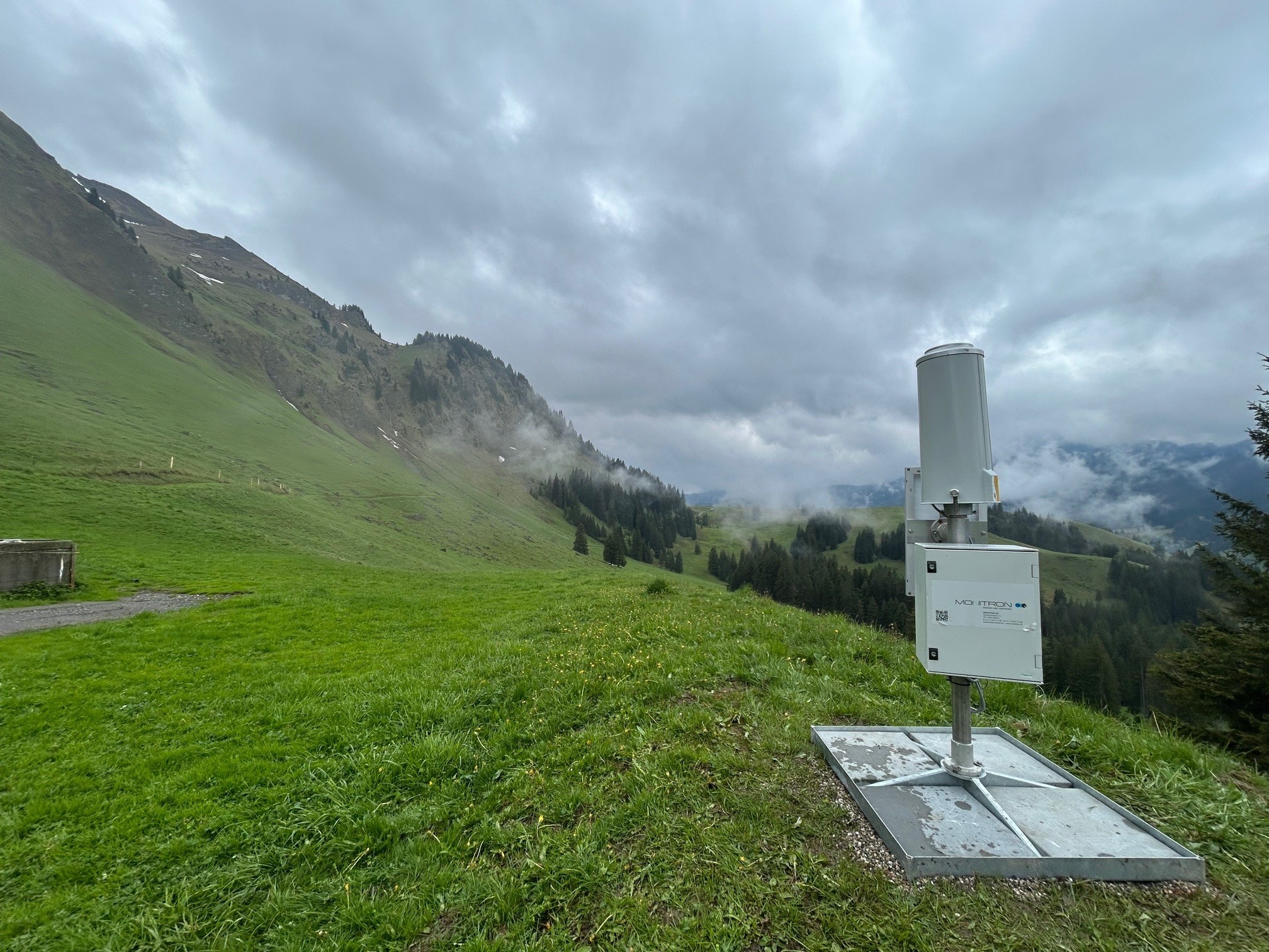 GEOAPP.BE Frühwarnsystem mit Niederschlags- und Abflussdaten